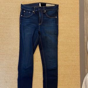 Rag & Bone High Rise Skinny Jeans